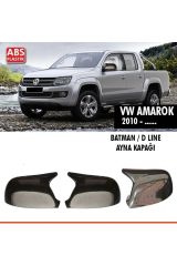 Volkswagen Amarok Yarasa Batman Ayna Kapağı Plastik Piano Black 2010 Sonrası