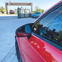 Audi A3 8V Yarasa Ayna Kapağı, Parlak Siyah, ABS Plastik