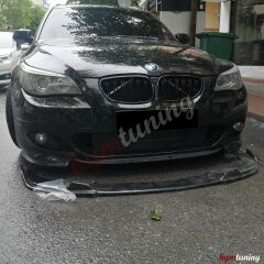 BMW E60 Hamman M Tampon Ön Ek, Parlak Siyah, ABS Plastik, E60 Lip