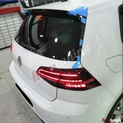 Volkswagen Golf 7 - 7.5  4 Parça Spoiler, R Spoiler, ABS Plastik Boyasız, GTI/R/Highline