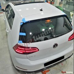 Volkswagen Golf 7 - 7.5  4 Parça Spoiler, R Spoiler, ABS Plastik Boyasız, GTI/R/Highline