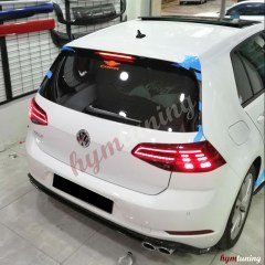 Volkswagen Golf 7 - 7.5  4 Parça Spoiler, R Spoiler, ABS Plastik Boyasız, GTI/R/Highline