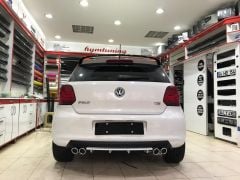 Volkswagen polo 2009 - 2017 difizör arka tampon eki difüzör