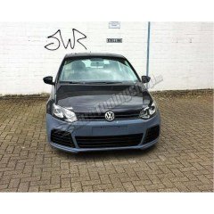 VW POLO 6R 2009-2017 PLASTİK R ÖN TAMPON VE PANJUR SETİ