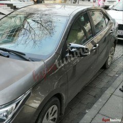 Toyota C-HR Yarasa Ayna Kapağı, 2016 2020, Piano Black CHR Batman Ayna Kapak Parlak Siyah, ABS Plast