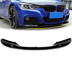 BMW 3 SERİSİ F30 ÖN LİP MTECH UYUMLU 3 PRÇ 2012 2019 PİANO BLACK