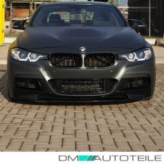 BMW 3 SERİSİ F30 ÖN LİP MTECH UYUMLU 3 PRÇ 2012 2019 PİANO BLACK