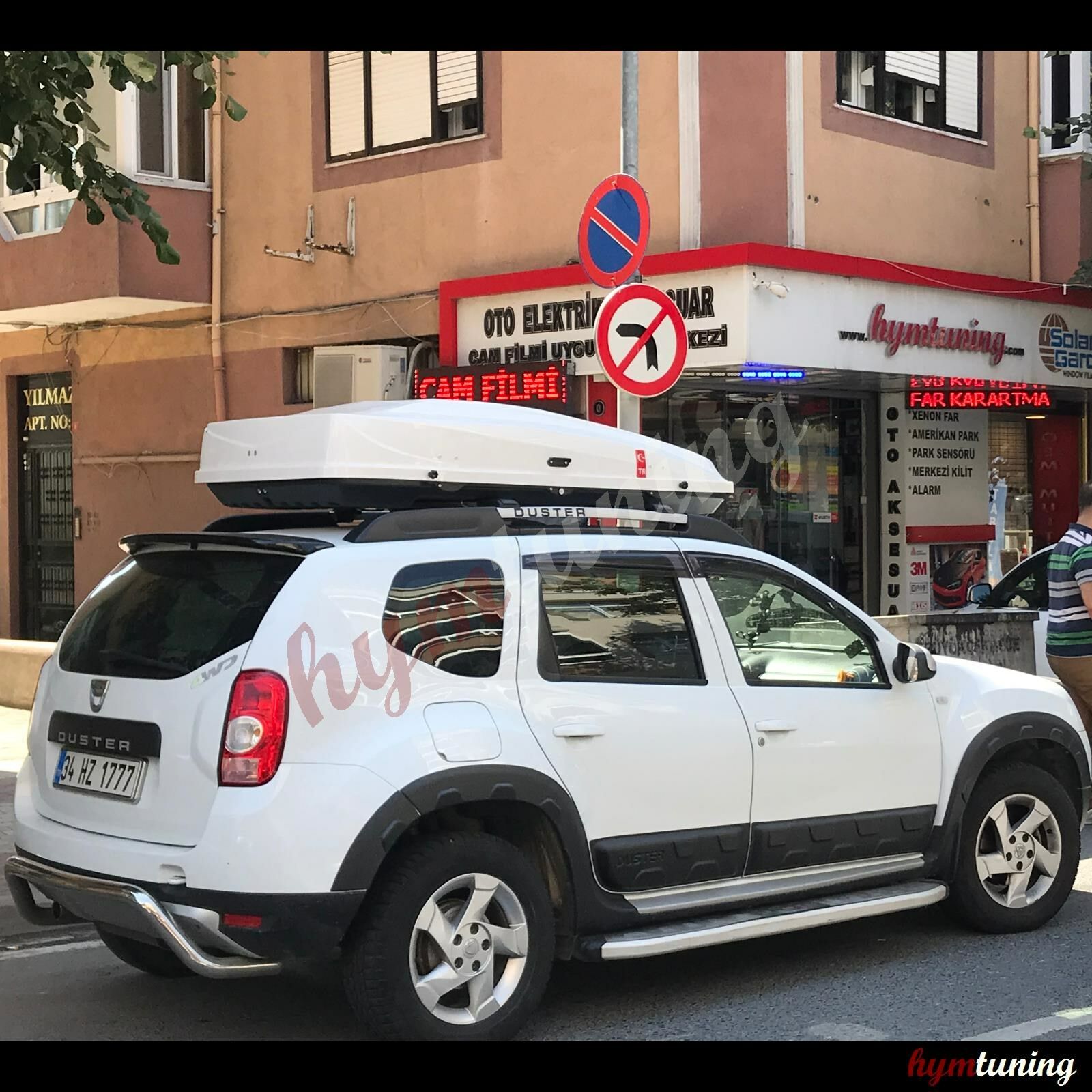 Dacia Duster Spoyler Parlak Siyah, Piano Black Boyalı, 2009-2017