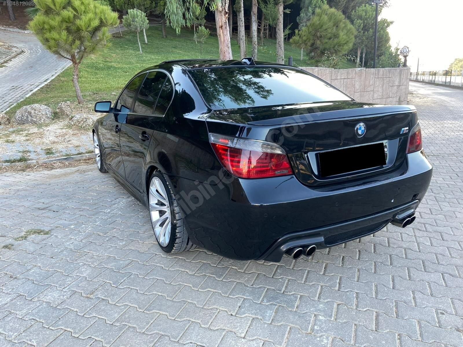 BMW E60 M5 Spoiler, ABS Plastik Eski 5.20 2004 2011, Boyasız Arka Bagaj Üstü Rüzgarlık Spoyler