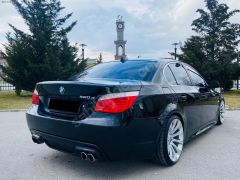 BMW 5 Serisi E60 M5 Difüzör Telli Model, Sağ Sol Çift Çıkışlı ABS Plastik, Piano Black Parlak Siyah