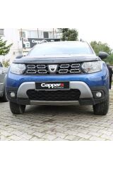 Dacia Duster Ön U Difüzör Kaplama Abs Mat Gri 2018