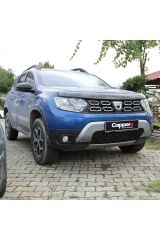 Dacia Duster Ön U Difüzör Kaplama Abs Mat Gri 2018