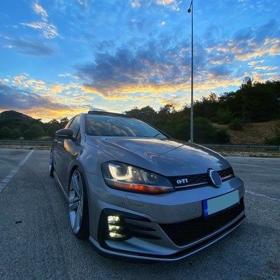 Golf 7 uyumlu 7.5 GTİ Ön Tampon + Panjur 2013-2017 uyumlu