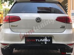 VW Golf 7 Difüzör Sport Piano Black, 2012-2017, ABS Plastik