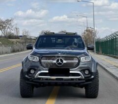 Mercedes X-Class Offroad Tavan Üstü Moonvisor Mat  Siyah BRABUS DİZAYN