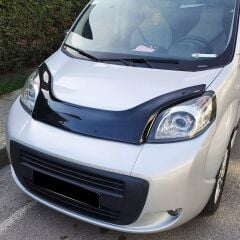 Peugeot Bipper Kaput Rüzgarlığı Piano Black Parlak Siyah ABS Plastik, Ön Deflektör