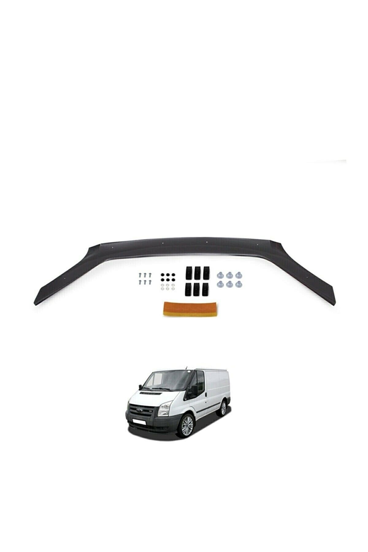 Ford Transit 2006-2014 Kaput Rüzgarlığı Piano Black