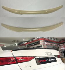 Audi A3 M4 Spoiler Yarasa Model, A3 Sedan Spoyler Boyasız Plastik 2013 2020 Uyumlu