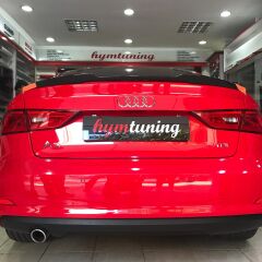 Audi A3 M4 Spoiler Yarasa Model, A3 Sedan Spoyler Boyasız Plastik 2013 2020 Uyumlu