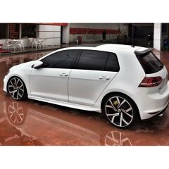 VW GOLF 7 SPOYLER GTI PIANO BLACK, PARLAK SİYAH BOYALI İTHAL ABS PLASTİK 2013 2020