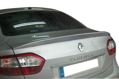 Renault Fluence Spoyler Gri Boyalı, Kalın Model, Fiber