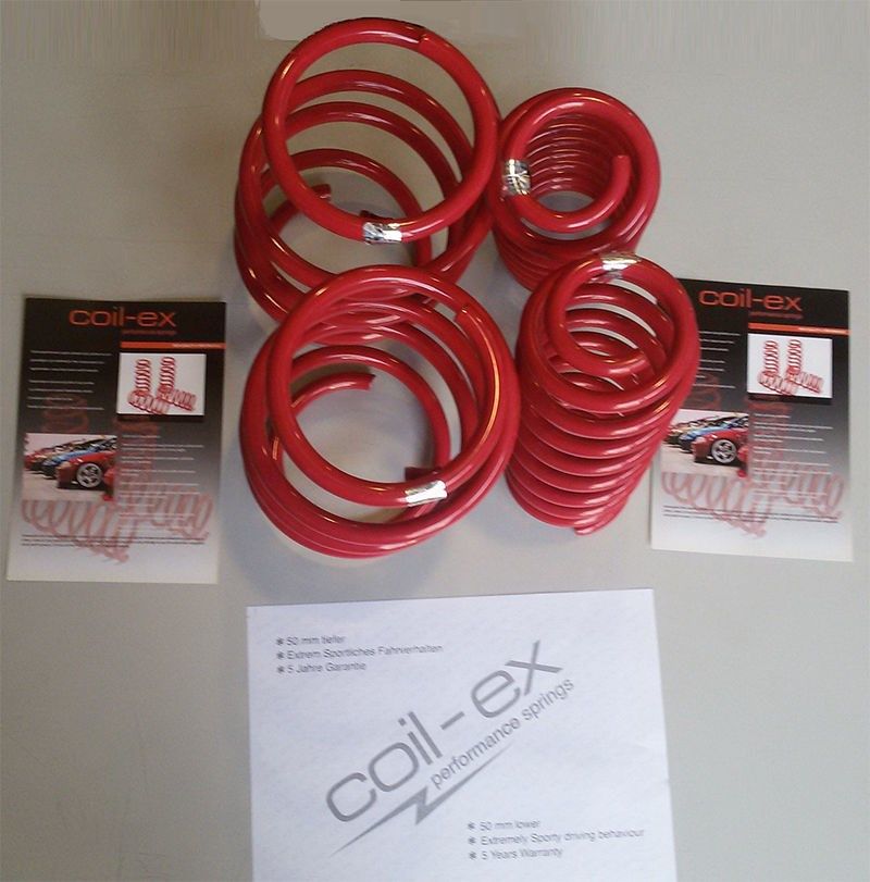 VW GOLF 7 Coil-ex Spor Yay, 4.5cm ön-arka, 2013 Sonrası