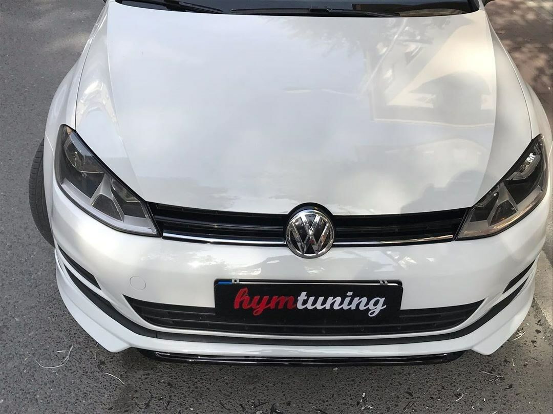 VW Golf 7 ABT Ön Karlık Beyaz Boyalı - Plastik