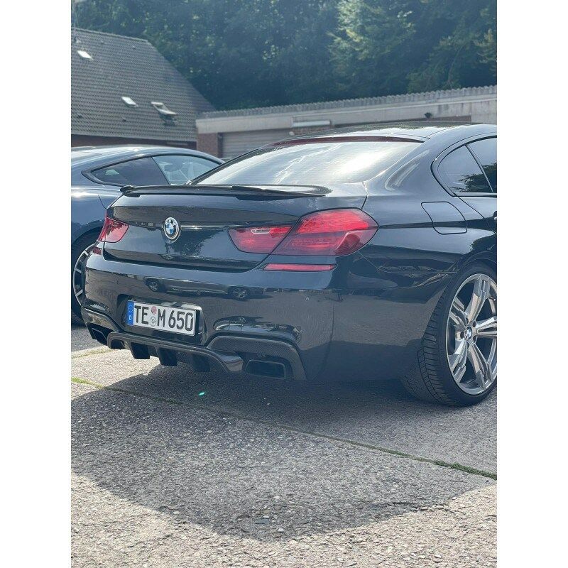 BMW 6 SERİSİ F06 GRAND COUPE M4 SPOYLER 2012 2018  PARLAK SİYAH