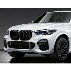 BMW X5 G05  ÇİFT ÇİZGİ BÖBREK 2019+ PARLAK SİYAH