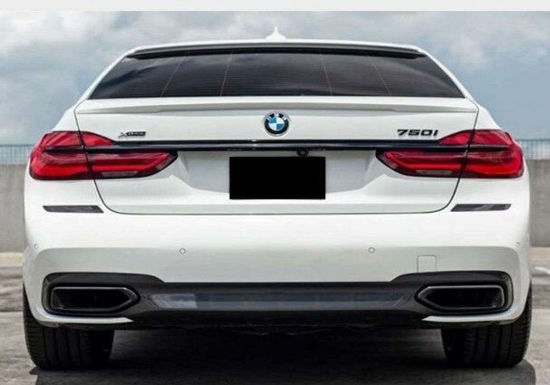 BMW 7 SERİSİ G11/G12 DÜZ SPOYLER 2016 2022 PARLAK SİYAH