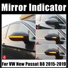 Passat B8 B8.5  Ayna sinyali dinamik kayar led 2015-2020 led ayna Sinyali