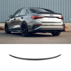 AUDİ A3 8Y SD S3 İNCE SPOYLER 2021+ PARLAK SİYAH İTHAL PLASTİK