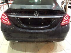 Mercedes C180 C200 C220 Arka Bagaj Üstü Spoiler, Boyasız ABS Plastik İthal